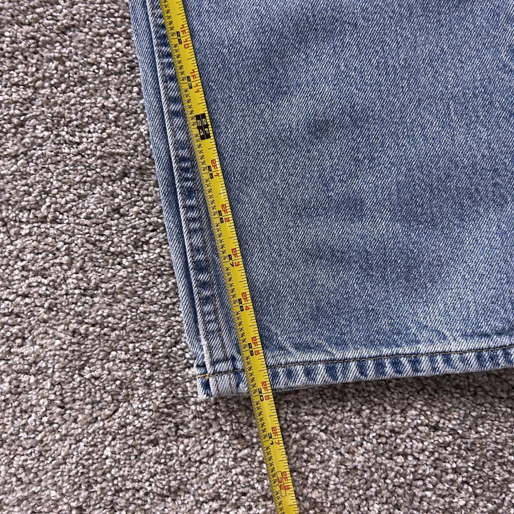 Y2K Sonoma Jeans Mens 33x30 Light Wash Blue Denim Regular Straight Casual Pants - Picture 9 of 11